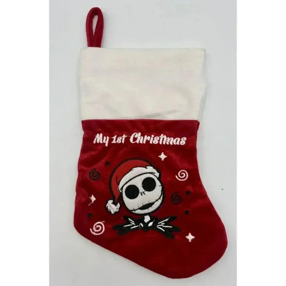 DISNEY'S The Nightmare Before Christmas My 1st Christmas‎ Stocking 10.5 Inch